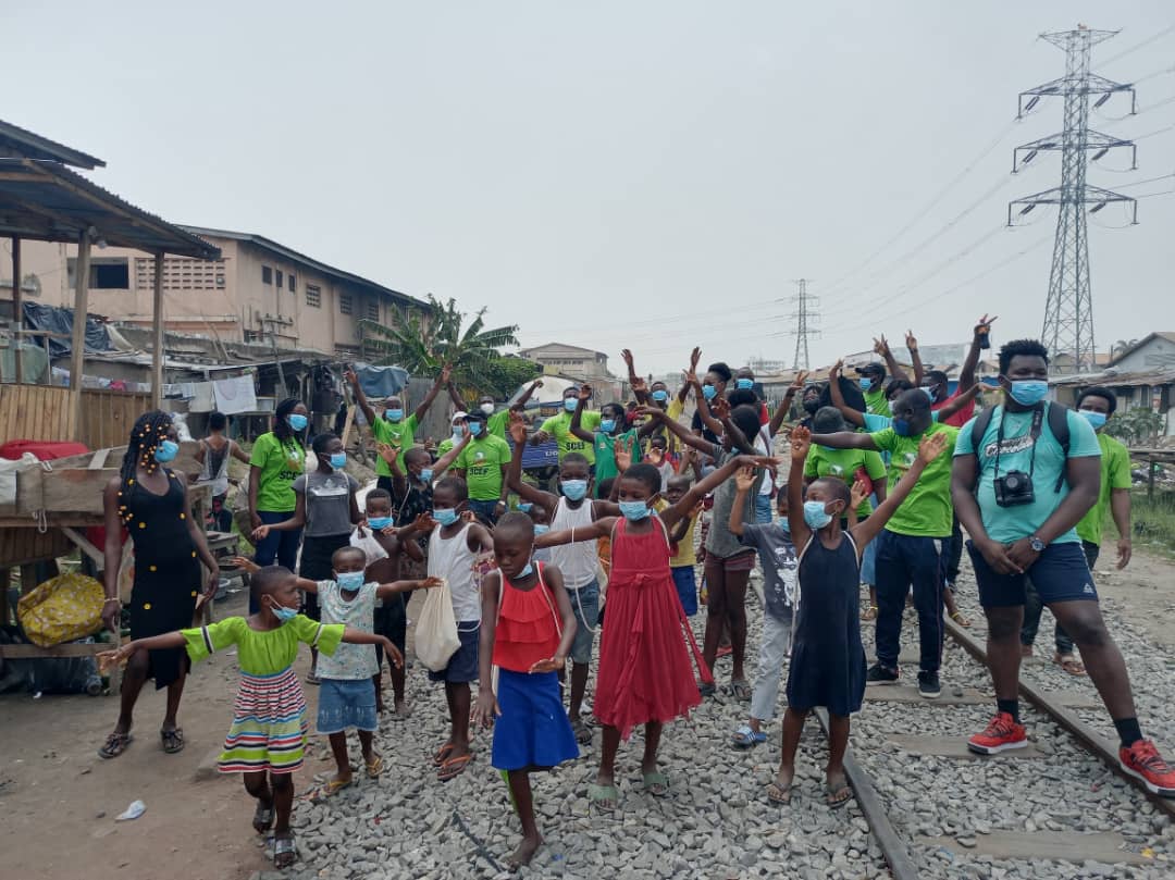 SCEF and partners step out to protect street-connected children from COVID-19