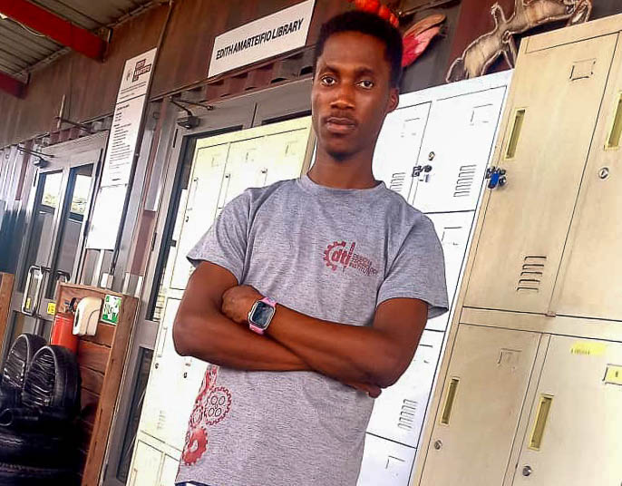 Raphael Akorli, a young man with a promising future